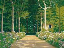 Garden (Arbucies)-Santiago Rusinol i Prats-Art Print