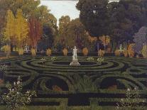 Jardín De Aranjuez. Glorieta Ii-Santiago Rusiñol-Framed Giclee Print
