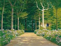 In the Garden of Aranjuez. 1908-Santiago Rusinol y Prats-Stretched Canvas