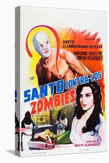 Santo Contra los Zombies (aka Invasion of the Zombies)-null-Stretched Canvas