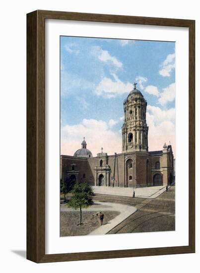 Santo Domingo Church and Monastery, Lima, Peru, Early 20th Century-null-Framed Giclee Print