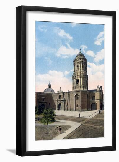 Santo Domingo Church and Monastery, Lima, Peru, Early 20th Century-null-Framed Giclee Print