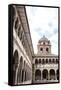 Santo Domingo Church at the Qorikancha, Cuzco, UNESCO World Heritage Site, Peru, South America-Yadid Levy-Framed Stretched Canvas