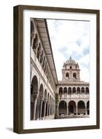 Santo Domingo Church at the Qorikancha, Cuzco, UNESCO World Heritage Site, Peru, South America-Yadid Levy-Framed Photographic Print