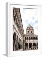 Santo Domingo Church at the Qorikancha, Cuzco, UNESCO World Heritage Site, Peru, South America-Yadid Levy-Framed Photographic Print