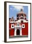 Santo Domingo Church, Puebla (Mexico)-Alberto Loyo-Framed Photographic Print