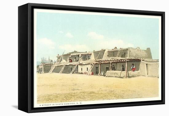 Santo Domingo Pueblo-null-Framed Stretched Canvas