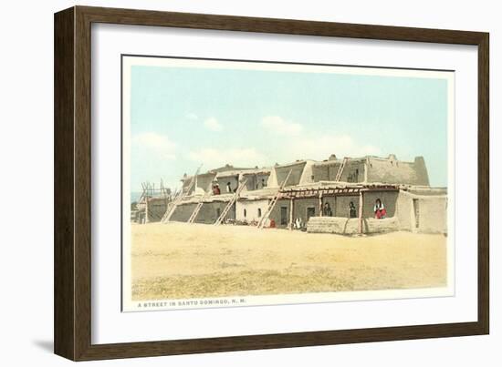 Santo Domingo Pueblo-null-Framed Art Print