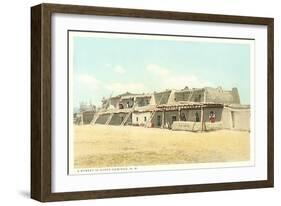 Santo Domingo Pueblo-null-Framed Art Print