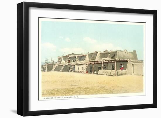 Santo Domingo Pueblo-null-Framed Art Print