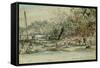 Santo Domingo, St. Thomas, 1850-Fritz Siegfried Georg Melbye-Framed Stretched Canvas