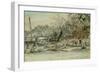 Santo Domingo, St. Thomas, 1850-Fritz Siegfried Georg Melbye-Framed Giclee Print