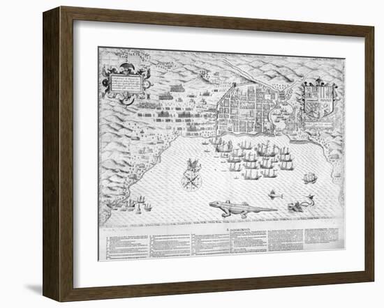 Santo Domingo-null-Framed Giclee Print