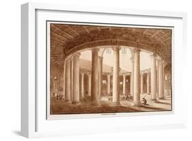 Santo Stefano Rotondo, 1833-Agostino Tofanelli-Framed Giclee Print