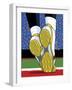 Santonio Holmes Super Bowl Catch-Ron Magnes-Framed Giclee Print