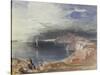 Santorini, 1845-Carl Rottmann-Stretched Canvas