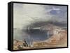 Santorini, 1845-Carl Rottmann-Framed Stretched Canvas