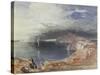 Santorini, 1845-Carl Rottmann-Stretched Canvas