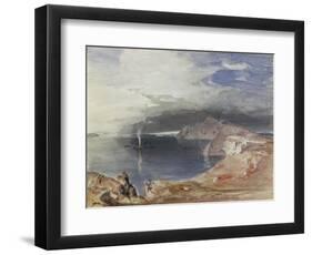 Santorini, 1845-Carl Rottmann-Framed Giclee Print