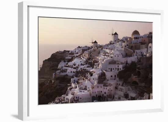 Santorini 1-Chris Bliss-Framed Photographic Print