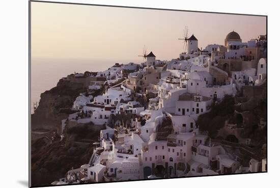 Santorini 1-Chris Bliss-Mounted Photographic Print