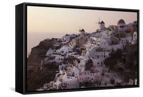 Santorini 1-Chris Bliss-Framed Stretched Canvas