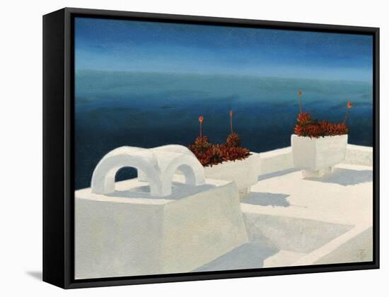 Santorini 5, 2010-Trevor Neal-Framed Stretched Canvas