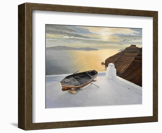 Santorini 7, 2010-Trevor Neal-Framed Giclee Print