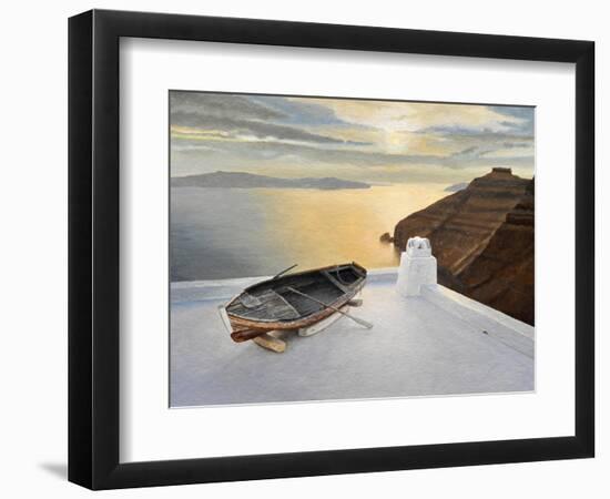 Santorini 7, 2010-Trevor Neal-Framed Giclee Print