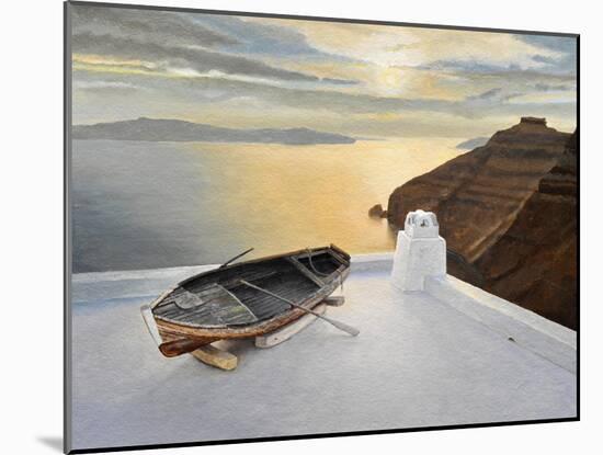 Santorini 7, 2010-Trevor Neal-Mounted Giclee Print