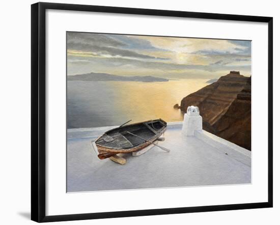 Santorini 7, 2010-Trevor Neal-Framed Giclee Print