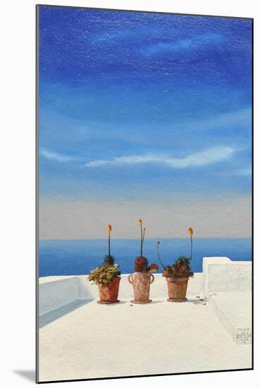 Santorini 8, 2010-Trevor Neal-Mounted Giclee Print