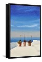 Santorini 8, 2010-Trevor Neal-Framed Stretched Canvas