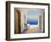 Santorini 9-Trevor Neal-Framed Giclee Print