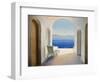 Santorini 9-Trevor Neal-Framed Giclee Print
