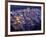 Santorini at Night, Greece-Walter Bibikow-Framed Photographic Print