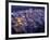 Santorini at Night, Greece-Walter Bibikow-Framed Photographic Print