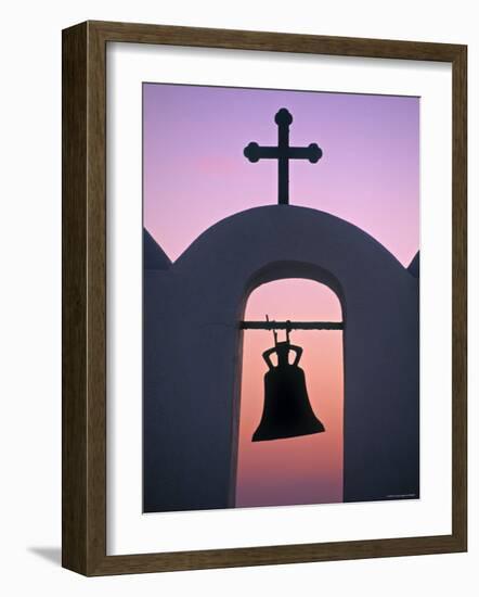 Santorini, Cyclades, Greece-Gavin Hellier-Framed Photographic Print