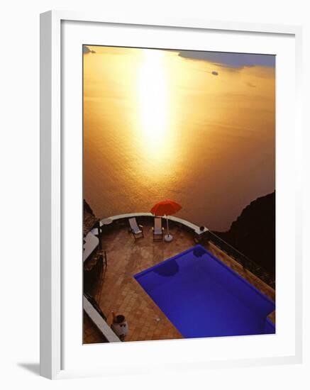 Santorini, Cyclades, Greek Islands, Greece, Europe-Papadopoulos Sakis-Framed Photographic Print