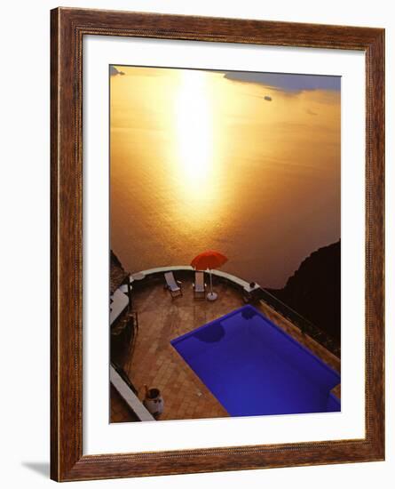 Santorini, Cyclades, Greek Islands, Greece, Europe-Papadopoulos Sakis-Framed Photographic Print