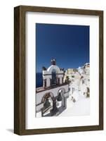 Santorini, Cyclades, Greek Islands, Greece, Europe-Sakis Papadopoulos-Framed Photographic Print