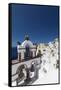 Santorini, Cyclades, Greek Islands, Greece, Europe-Sakis Papadopoulos-Framed Stretched Canvas