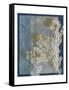 Santorini Floral I-Megan Meagher-Framed Stretched Canvas