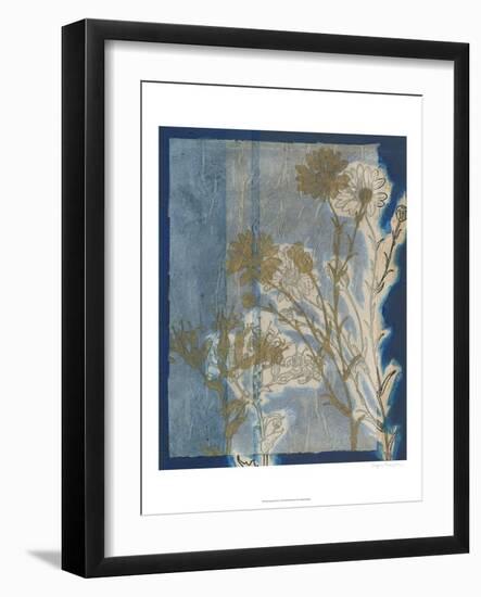 Santorini Floral I-Megan Meagher-Framed Art Print