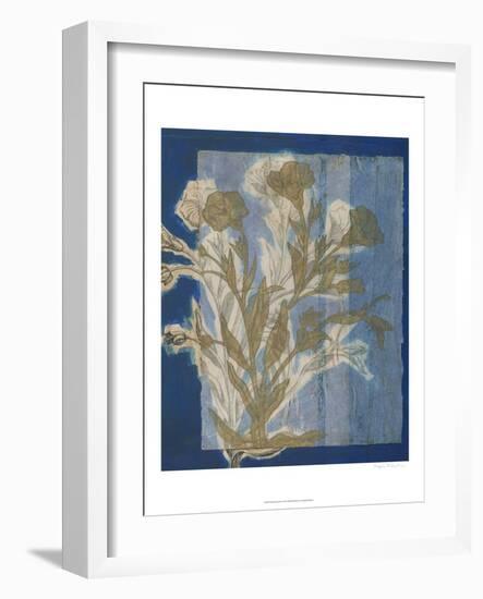 Santorini Floral II-Megan Meagher-Framed Art Print