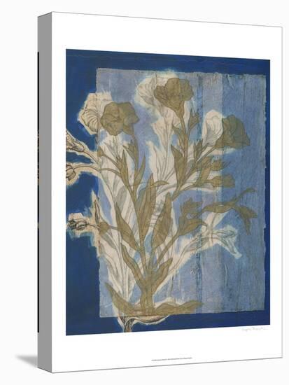 Santorini Floral II-Megan Meagher-Stretched Canvas