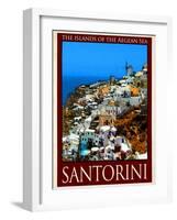 Santorini Greece 1-Anna Siena-Framed Giclee Print