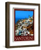 Santorini Greece 1-Anna Siena-Framed Giclee Print