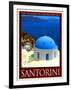 Santorini Greece 2-Anna Siena-Framed Giclee Print