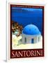 Santorini Greece 2-Anna Siena-Framed Giclee Print